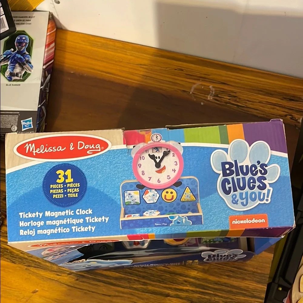 🎉NEW! Melissa & Doug Pink and Blue Learning Clock